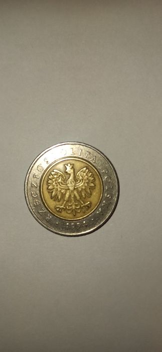 Moneta 5zł do oceny własnej