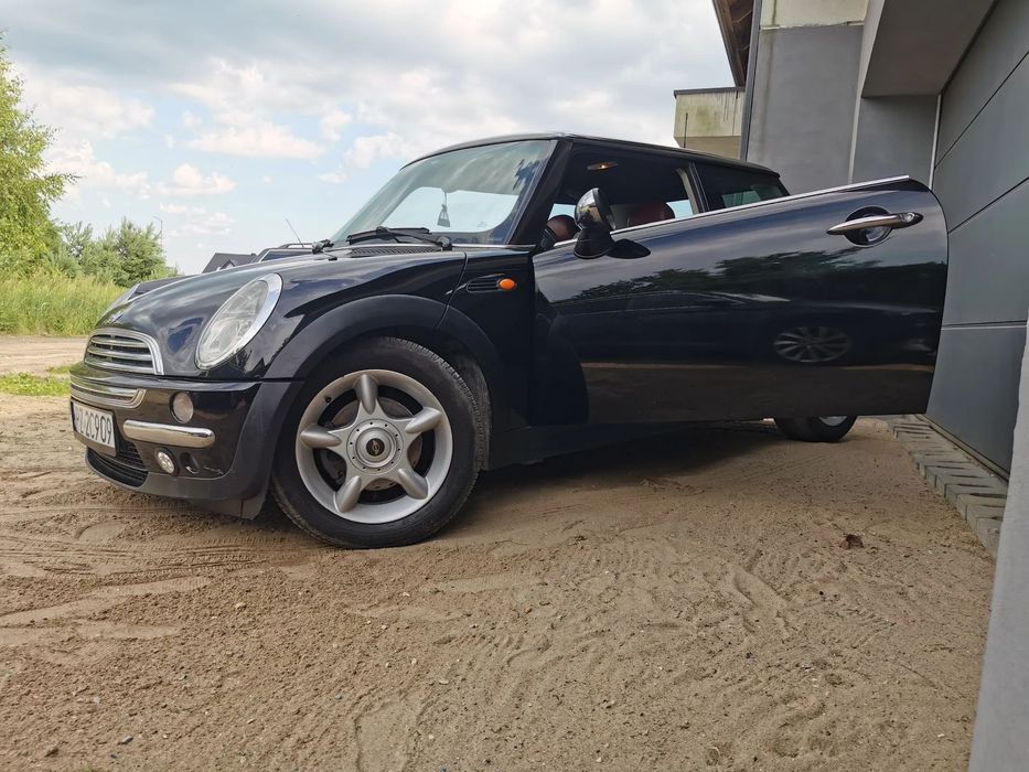 MINI ONE Ładny Mini One D-4D Diesel 1.4 Climatronic Skóra Czarny Zadbany Alu