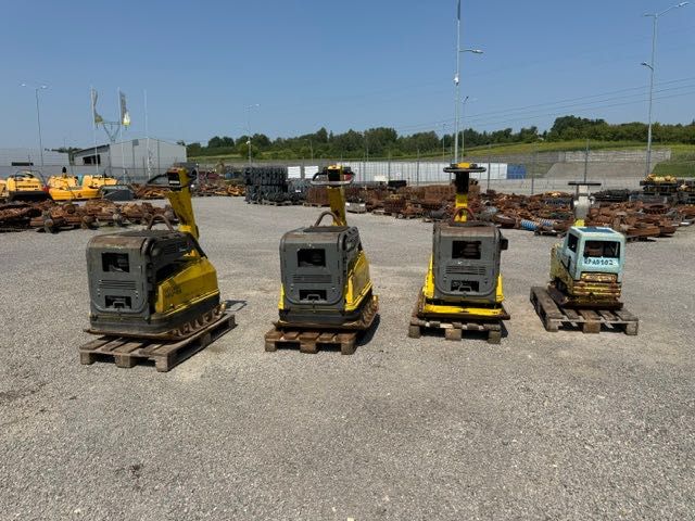wacker neuson 400/800/800/1000 kg komplet 4 zagęszczarki gruntu