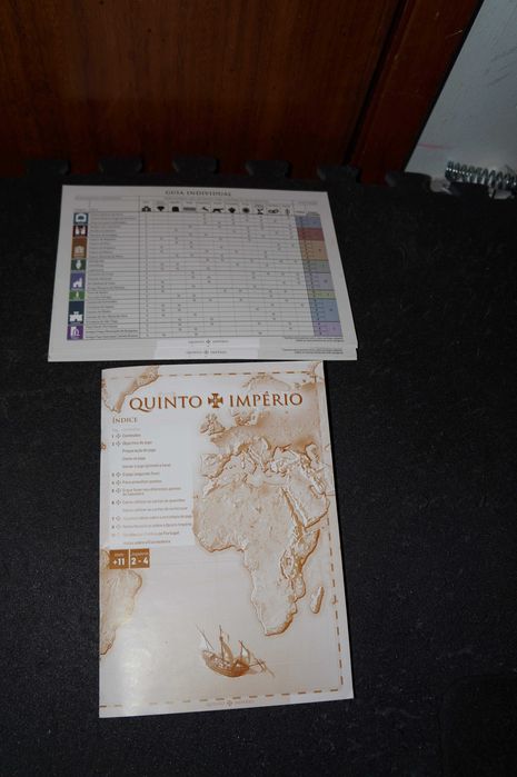 Jogo Tabuleiro "QUinto Império": 2 euros