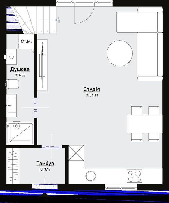 House by the address (area 70 m²) - Atlanta.ua - photo 4