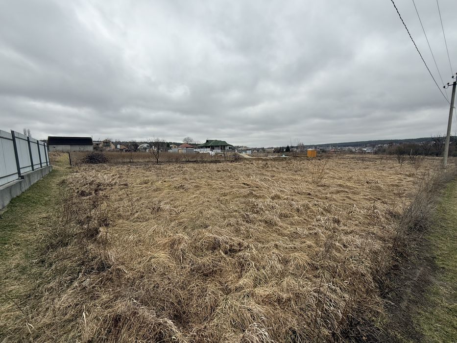 Продаж ділянки 9 соток  Віта Поштова Гатне Чабани Юрівка