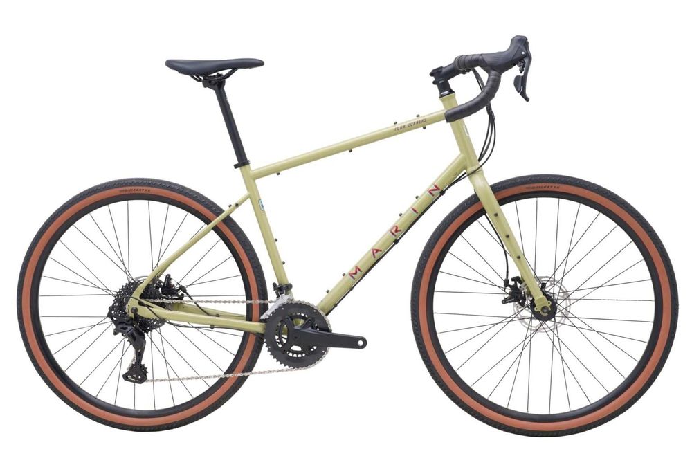 GRAVEL Rower Marin Four Corners 1 Sword Brązowy/Bordowy - ACTIVE ZONE