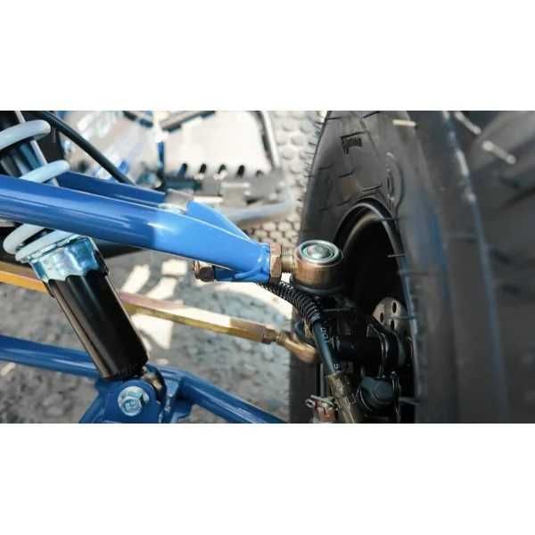 Квадроцикл акумуляторний FORTE ATV1000I сіро-блакитний 1500вт