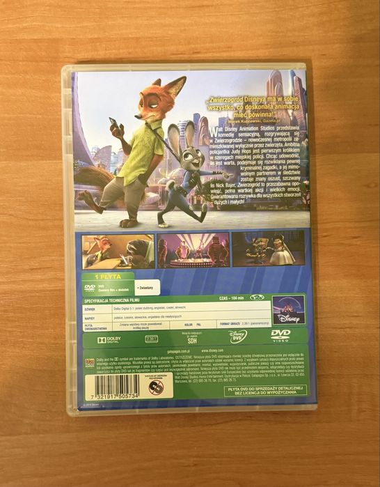Zwierzogród / Zootopia - DVD
