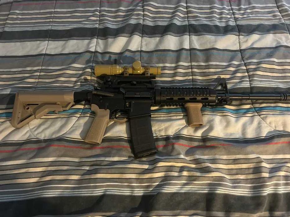 Цевьё Квадрейл AR-15 4 планки пр-во Monstrum Tactical USA Длина 17 см