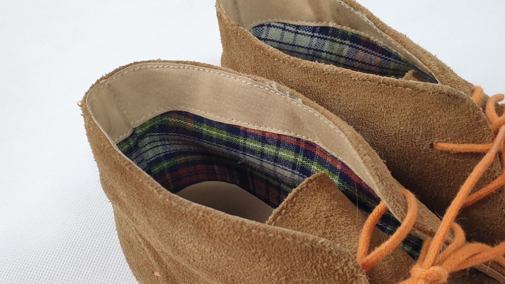 Eleganckie buty zamszowe Zerimor, 45. Chukka boots, desert boots