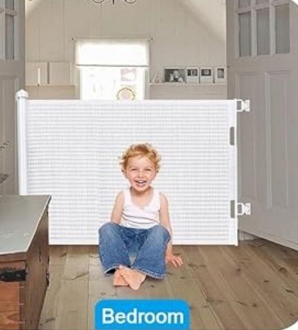 Bramka Zabezpieczająca Rozsuwana Ogrodzenie Na Schody I Korytarze /