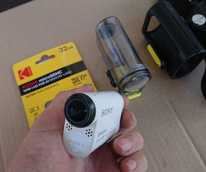 Екшен Камера Sony HDR AS-100V Бокс Крепление на голову