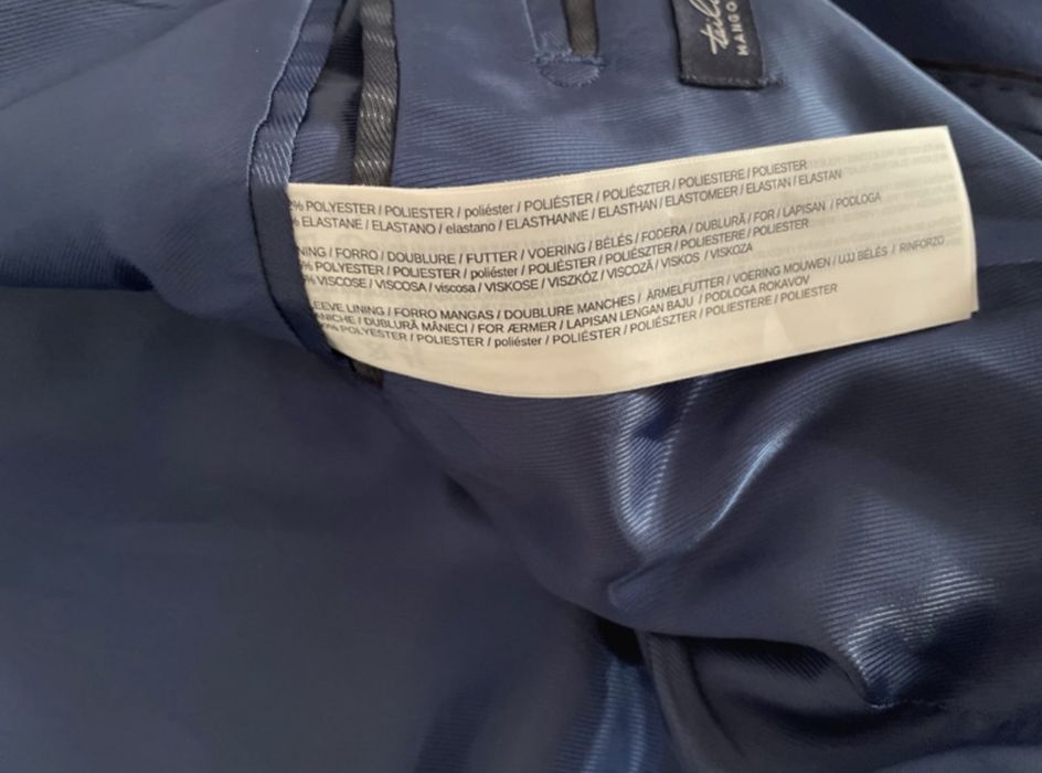 Garnitur slim fit komplet