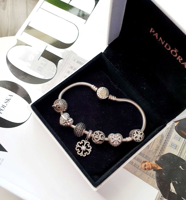 Bransoletka PANDORA komplet