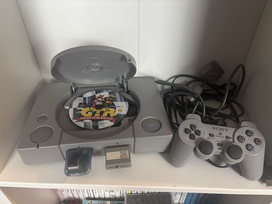 Zestaw PS1/PSX Gra Crash Pad Okablowanie