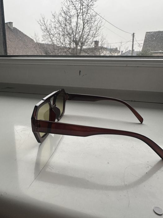 Okulary zieleń i brąz hit