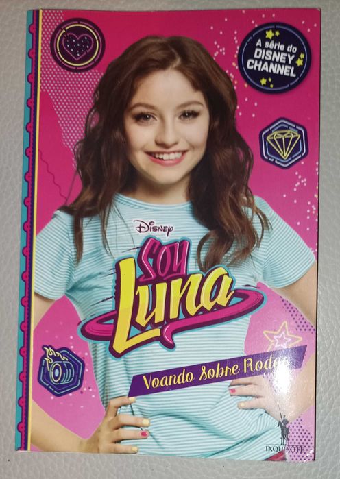 Livro Soy Luna "Voando sobre rodas" nº 5