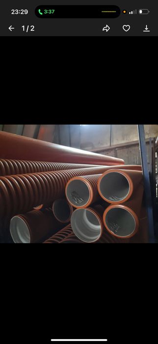 Труби каналізаційна 400 6м