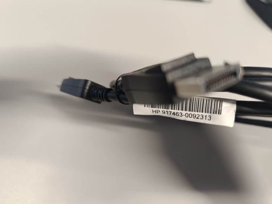 Displayport oryginalny HP 1,8m nowy kabel HP 917463