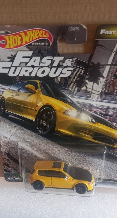 Honda civic EG fast furious hot wheels