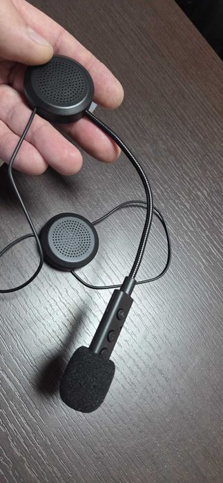 Auricular Bluetooth com Microfone para Capacete