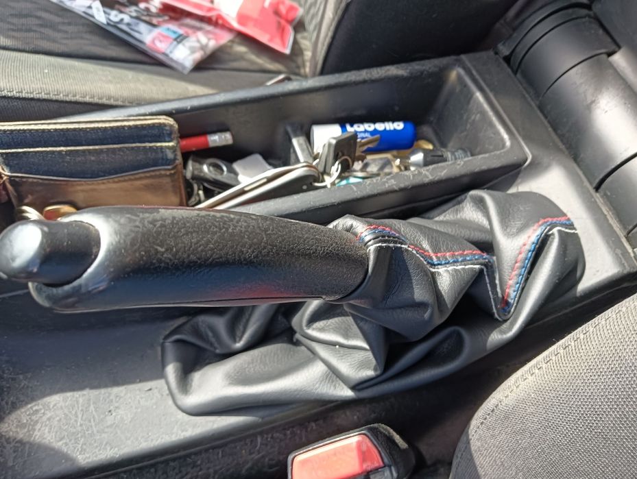 Conjunto fole manetes mudanças e travão BMW E46