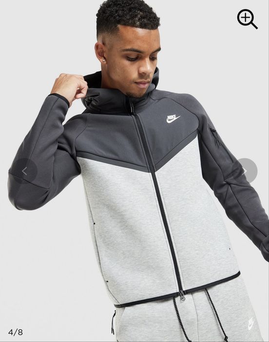 Оригінал   Кофта  Nike Tech Fleece Grey 2026р  IH4302-063 /S, M, L /