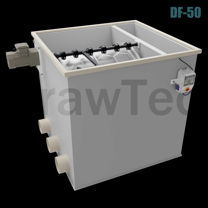 Барабанний фільтр 50 м³/годину