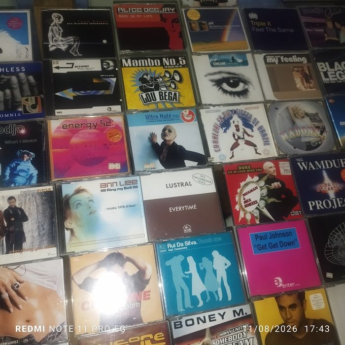 Discos clássicos CDs e singles