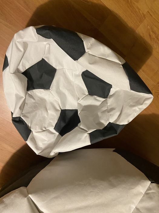 Pufa puf piłka 90 cm + gratis mała pufa piłka