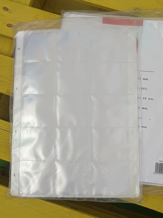 Folhas Hoffman para guardar Slides/Diapositivos Novas