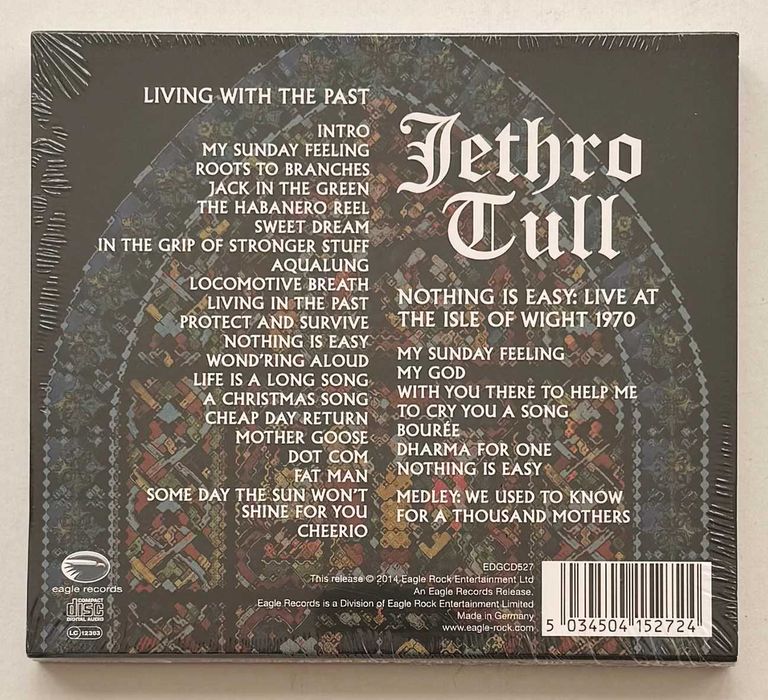 2 CD_Jethro Tull, Living With The Past - Nothing Is Easy