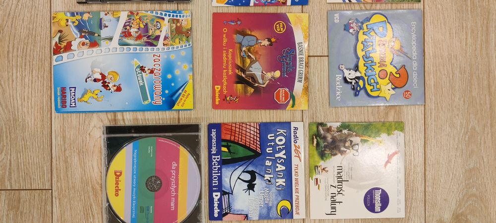 Płyty CD VCD DVD Video CD Bajki kołysanki