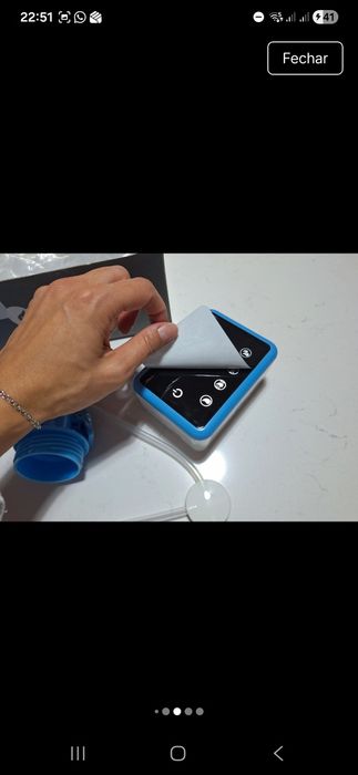 Bomba extração de leite materno - Bellababy - Nova