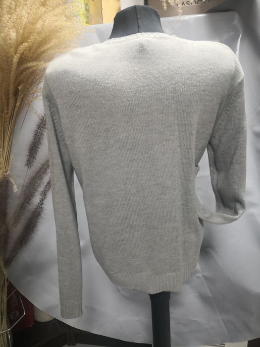 Sweter świąteczny cekiny obrotowe