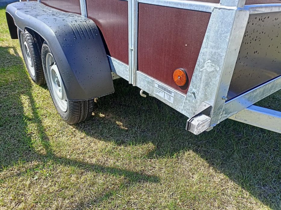 NOWa Solidna przyczepka lekka dmc 750kg kat B jedno, dwu osiowe tandem