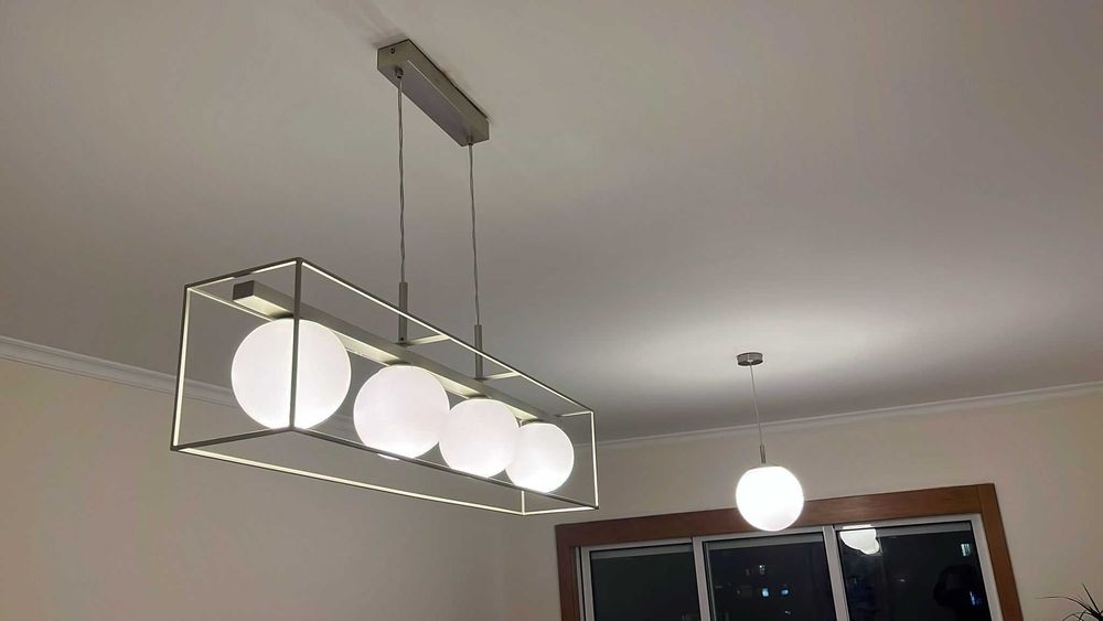 Conjunto 2 candeeiros sala