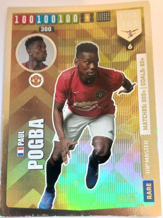 Karta piłkarska Paul Pogba