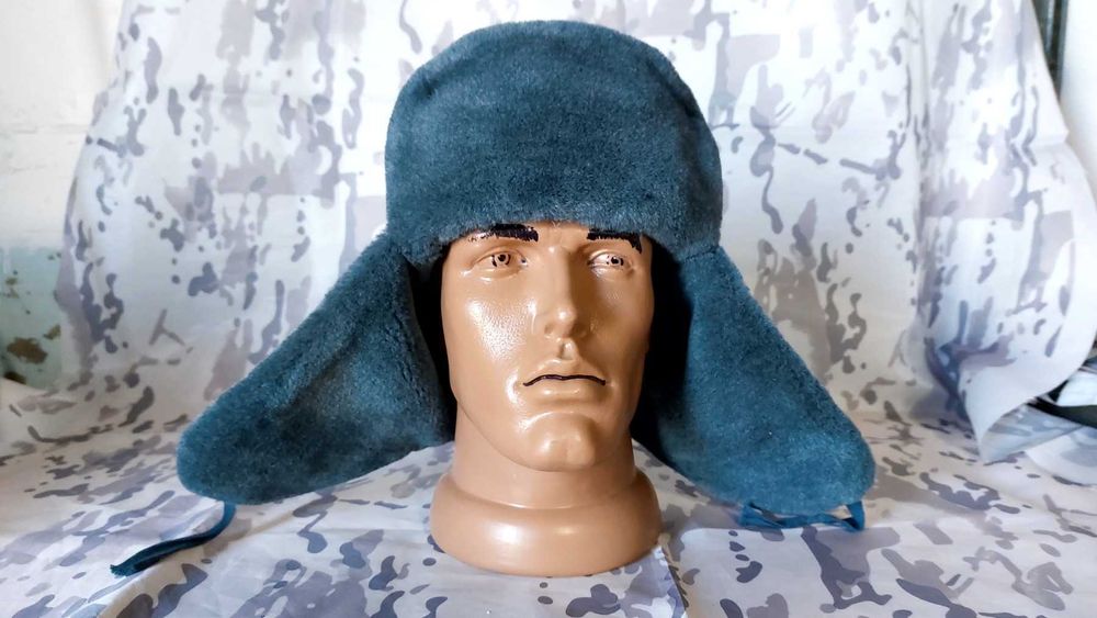 ОПТ Шапка ушанка армейская Новая. Шапка меховая СССР (56 размер)