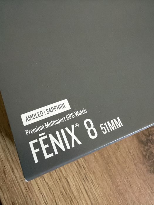 Garmin Fenix 8 51 mm. Dwa paski. 15 m-ce gwarancji.