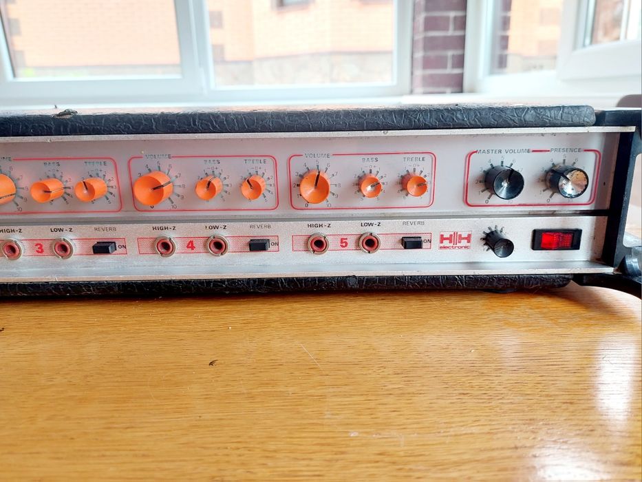 HH Electronic мікшерний підсилювач MA100 PA 100Вт RMS з реверберацією