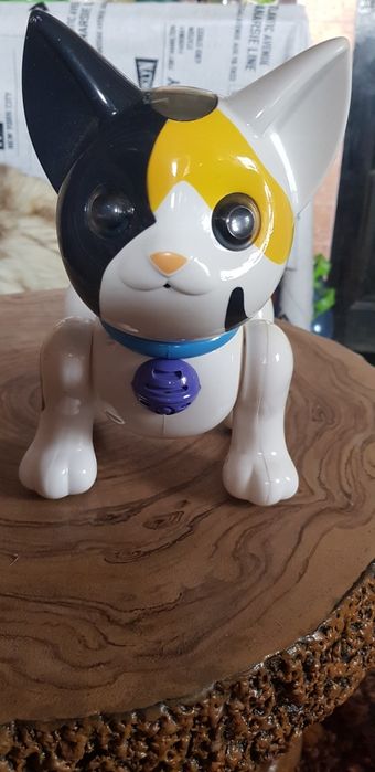 Игрушка-робот интерактивный Amwell на инфракрасном управлении Котик с