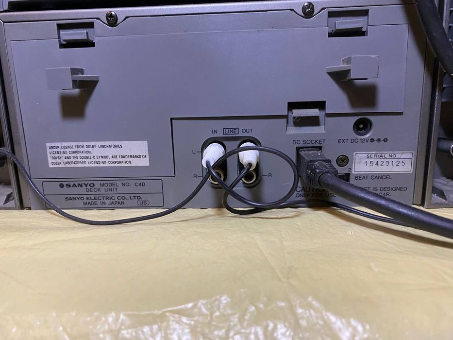 Запчастини у комплекті Fisher akai teac marantz Sanyo C4R