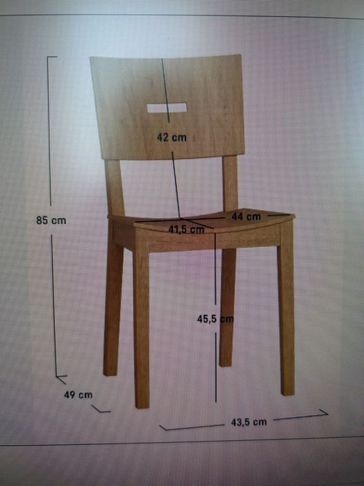Krzesło Vox Simple biurowe