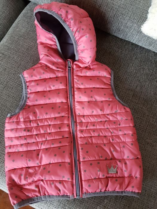Colete rosa  menina