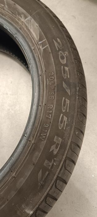 4 x opona letnia Pirelli 205/55/17, 2021 r.
