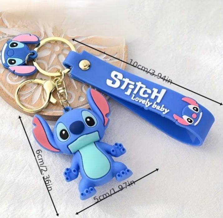 Breloczek ma klucze figurka Stich sticz lilo niebieska