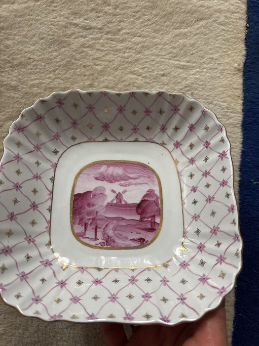 Сервіз Англія з фруктами, Гдр чайна троянда, металевий СРСР