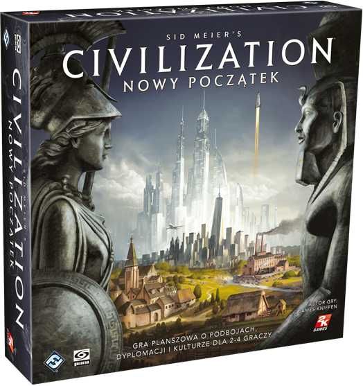 Sid Meier’s Civilization: Nowy początek+ dodatek nowe w folii PlanszON