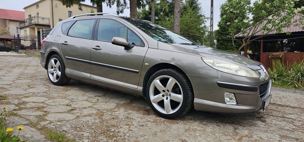 Peugeot 407 sw 2.0hdi panorama alu 18cali! Okazja!