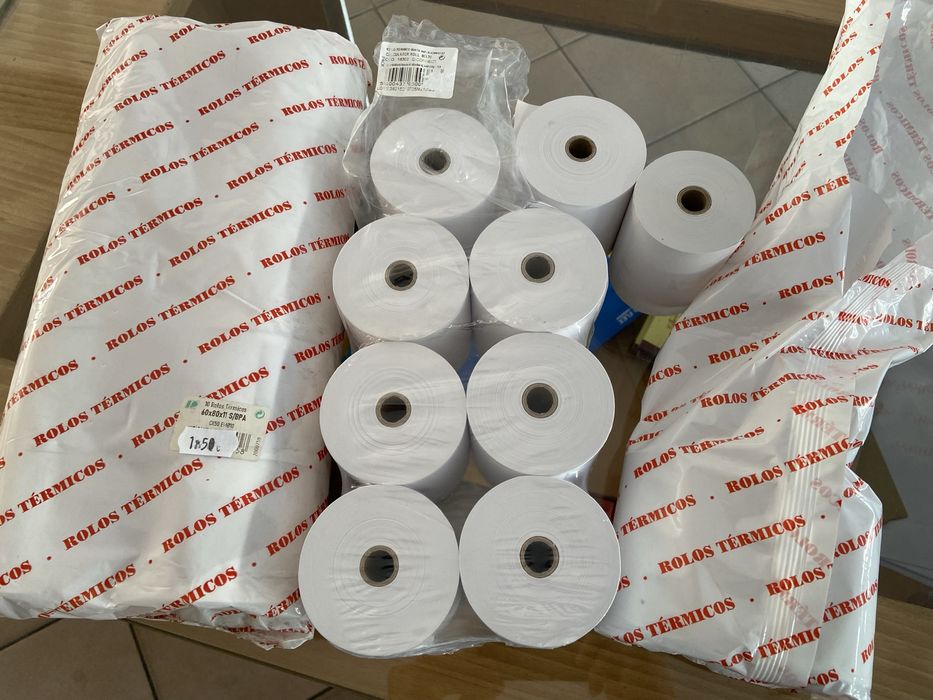Rolos termicos 60x80 e 60 x 70