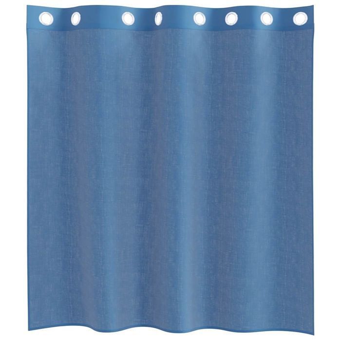 Vidaxl Zasłony Woalowe Z Przelotkami 2 Szt. Royal Blue
