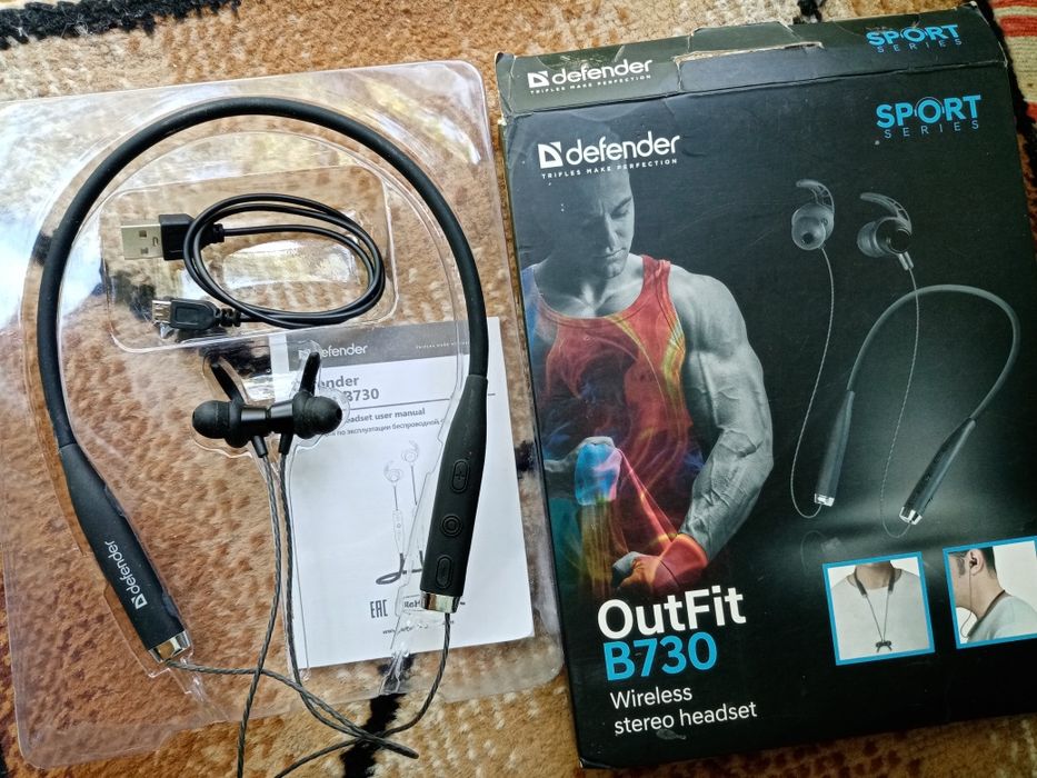 Продам блютуз наушники